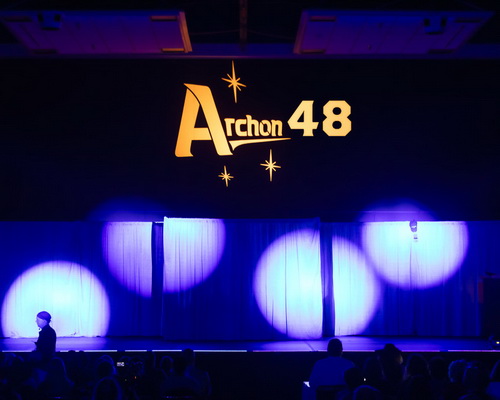 The Archon stage is specifically designed for our production.